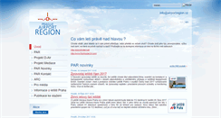 Desktop Screenshot of airportregion.cz